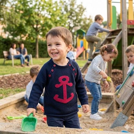 JERSEY BEBÉ DE PUNTO BATELA ANCLA