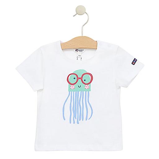 CAMISETA BEBÉ MEDUSA CON GAFAS BATELA B2600