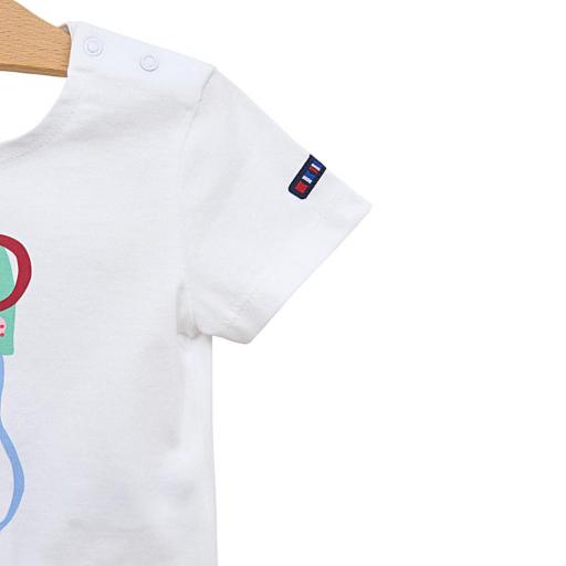 CAMISETA BEBÉ MEDUSA CON GAFAS BATELA B2600 [2]
