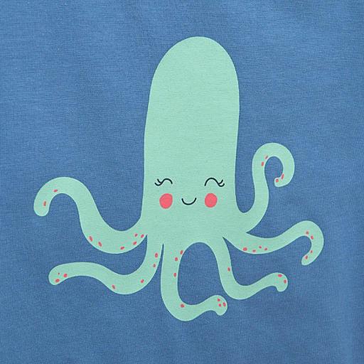 CAMISETA BEBÉ PULPO BATELA [2]