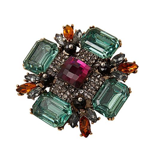 BROCHE CRUZ CRISTALES COLOR [1]