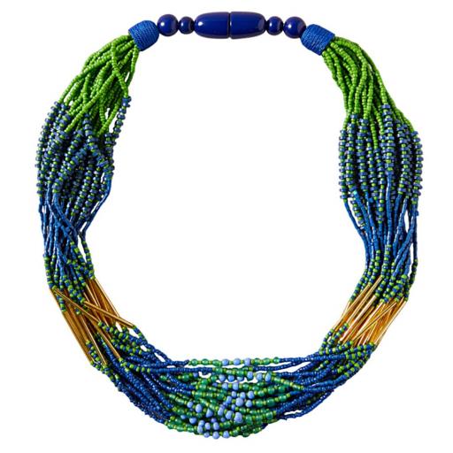COLLAR MULTIVUELTAS DE ABALORIOS [2]