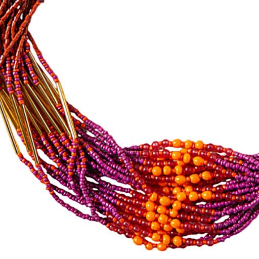 COLLAR MULTIVUELTAS DE ABALORIOS [1]