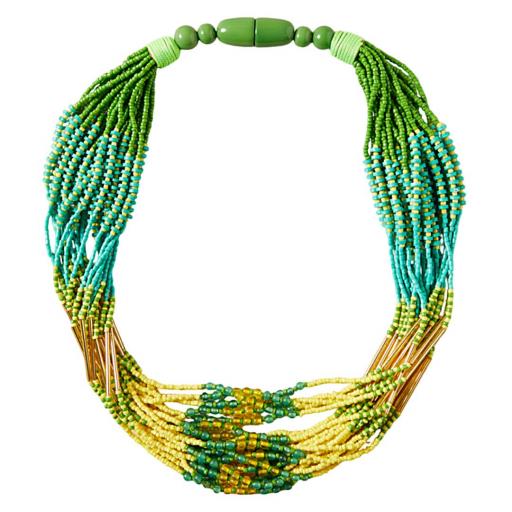 COLLAR MULTIVUELTAS DE ABALORIOS [4]