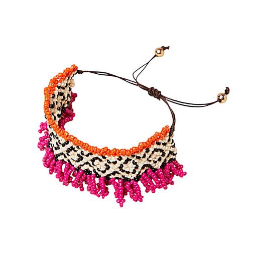PULSERA BOHO DE ABALORIOS MULTICOLOR [3]