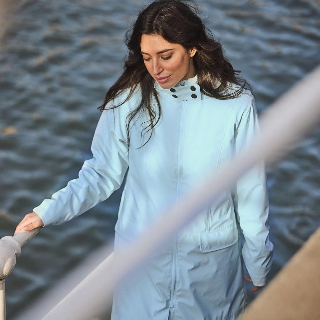 CHUBASQUERO MUJER BATELA CON FORRO DE PELO C3056 *