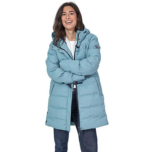 ABRIGO MARINERO IMPERMEABLE MUJER C3096 [4]