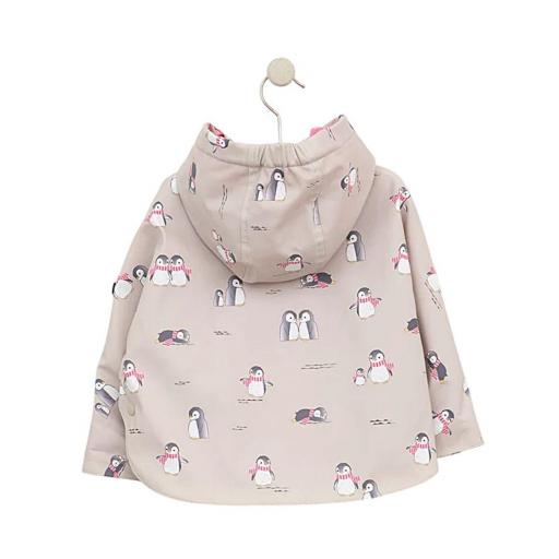 CHUBASQUERO CAPA BEBÉ PINGÜINOS BATELA [1]