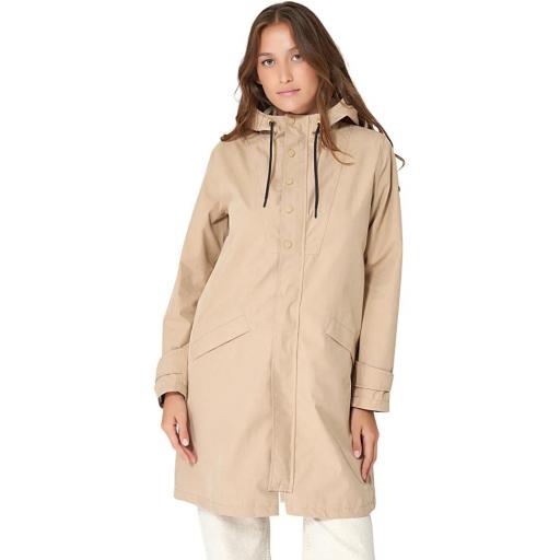 CHUBASQUERO IMPERMEABLE ALGODÓN  MUJER BATELA [0]