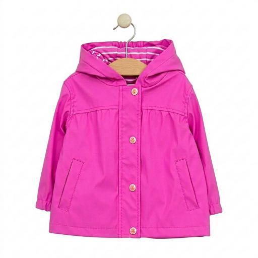 CHUBASQUERO BEBÉ BATELA CON FORRO A RAYAS [0]