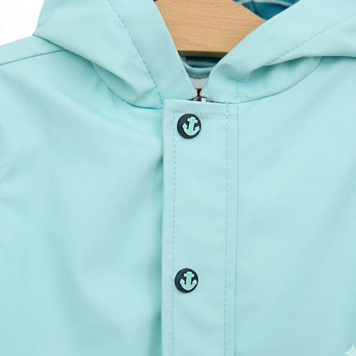 CHUBASQUERO BEBÉ MARINERO BATELA FORRO RAYAS [2]