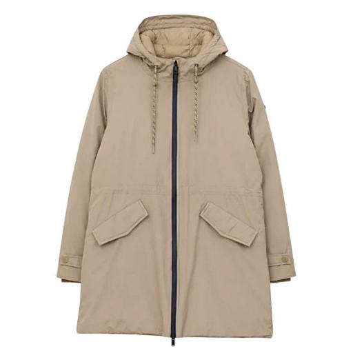 ABRIGO IMPERMEABLE MUJER CON CINTURA AJUSTABLE BATELA [6]