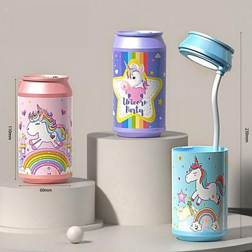 LÁMPARA RECARGABLE UNICORNIO LATA / [0]