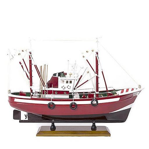 BARCO ATUNERO MAQUETA MADERA