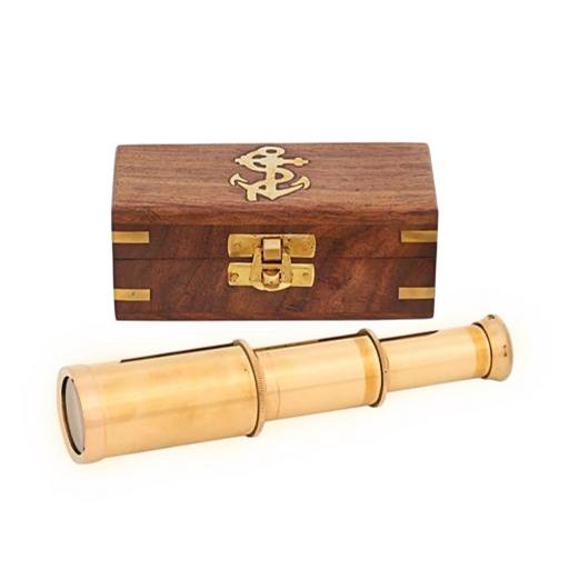 TELESCOPIO DE LATÓN BATELA