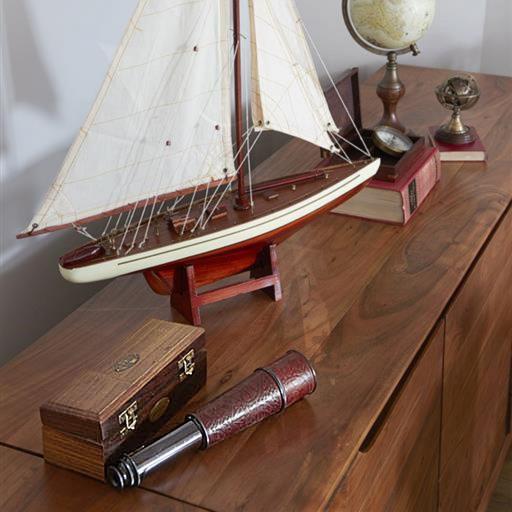 TELESCOPIO CUERO NÁUTICO BATELA