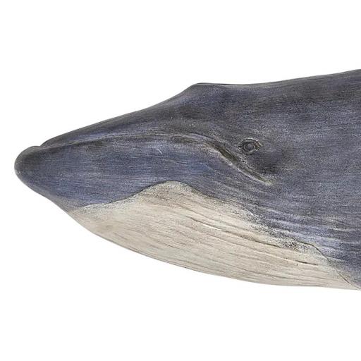 BALLENA DECORATIVA DE PARED EN RESINA 72 CM [2]