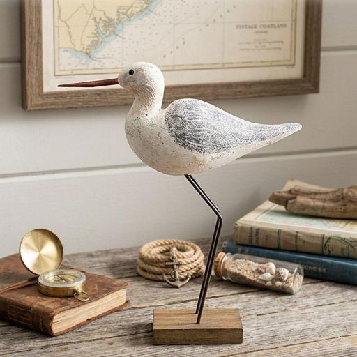 FIGURA DECORATIVA PÁJARO DE MADERA BATELA [0]