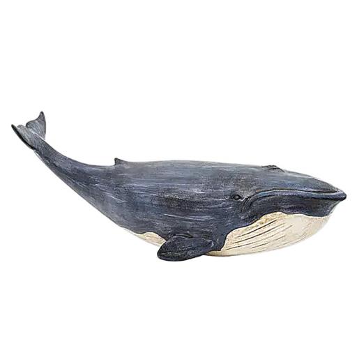 BALLENA DECORATIVA RESINA BATELA 50 CM D1951 [4]
