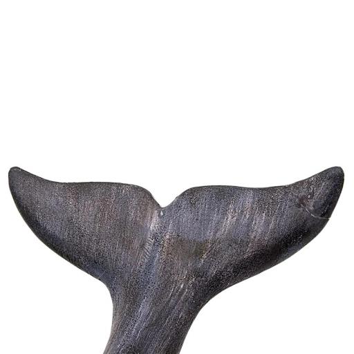 BALLENA DECORATIVA RESINA BATELA 50 CM D1951 [2]