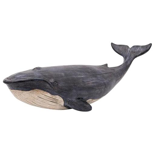 BALLENA DECORATIVA RESINA BATELA 50 CM D1951 [0]