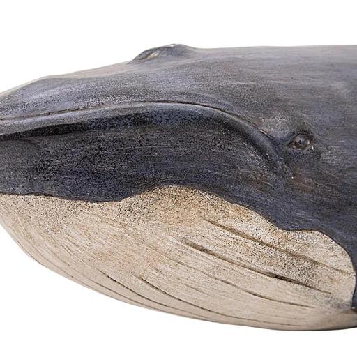 BALLENA DECORATIVA RESINA BATELA 50 CM D1951 [3]