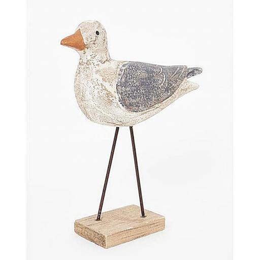 PÁJARO DECORATIVO DE MADERA BATELA 29 CM [3]
