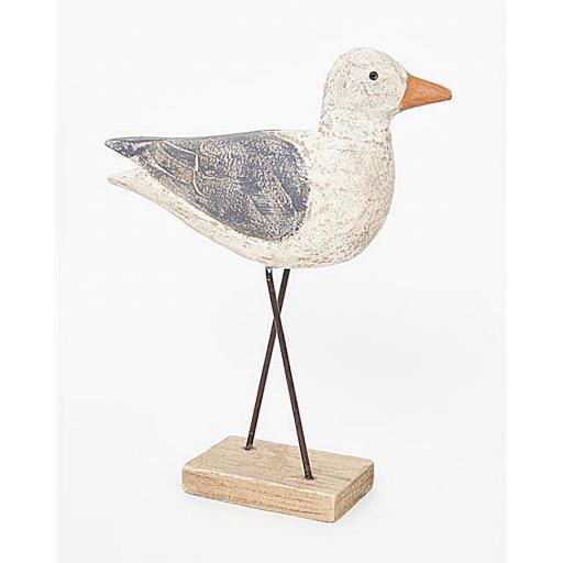 PÁJARO DECORATIVO DE MADERA BATELA 29 CM [0]