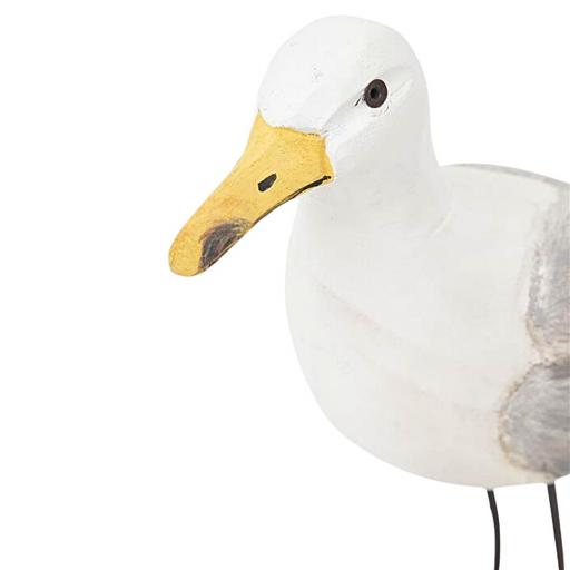 GAVIOTA DE MADERA CON PEANA 38 CM BATELA [2]