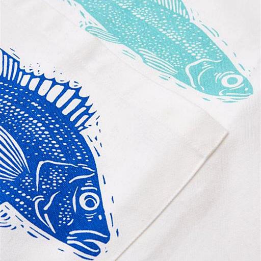 DELANTAL PECES COLOR BATELA ALGODÓN 64×80 CM [2]