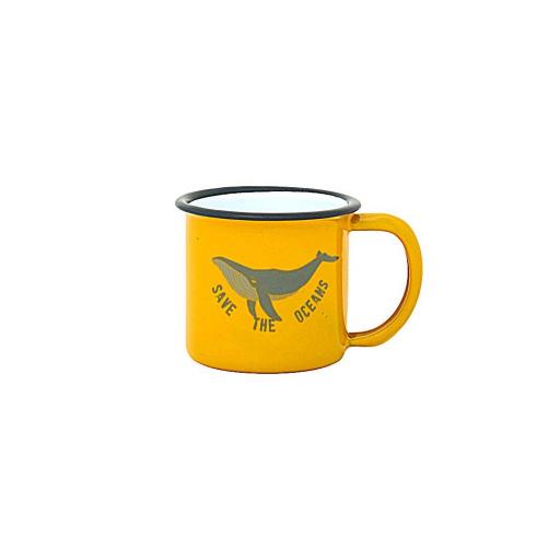 TAZA MINI METAL ESMALTADO BALLENA BATELA [0]