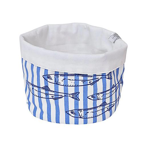 CESTA DE PAN NÁUTICA ALGODÓN BATELA [1]