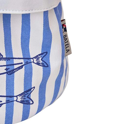 CESTA DE PAN NÁUTICA ALGODÓN BATELA [2]