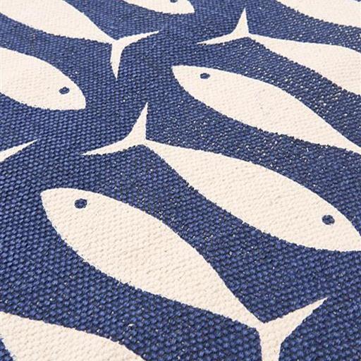 ALFOMBRA ALGODÓN PECES BATELA / [3]