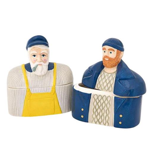 CAJA DECORATIVA PESCADOR AZUL BATELA [1]