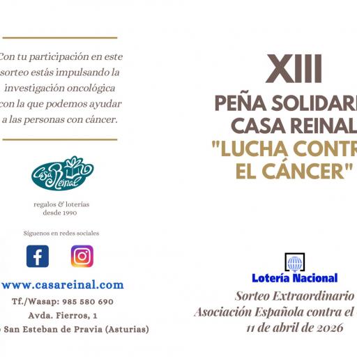 PARTICIPACIÓN PEÑA SOLIDARIA “LUCHA CONTRA EL CÁNCER” [0]