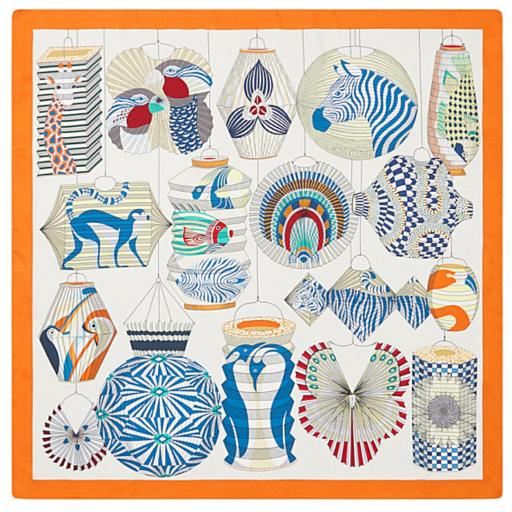 FOULARD LÁMPARAS PAPEL ORIENTALES [3]