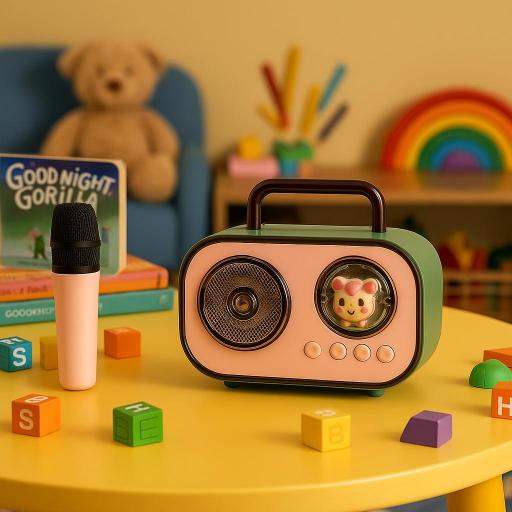 KARAOKE INFANTIL CON MICRÓFONO POR BLUETOOTH [0]
