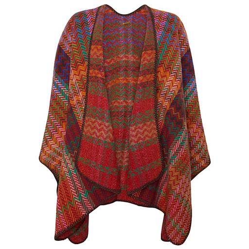 PONCHO REVERSIBLE ZIGZAG [2]