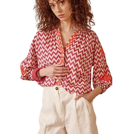 CAMISA BORDADA ZIGZAG DE LATIDO [1]