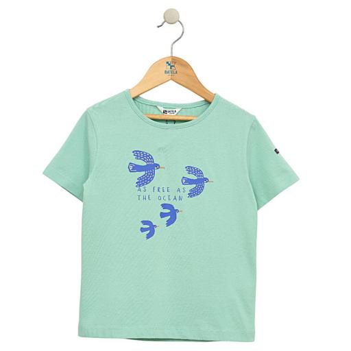 CAMISETA NIÑO AS FREE AS OCEAN BATELA N1900
