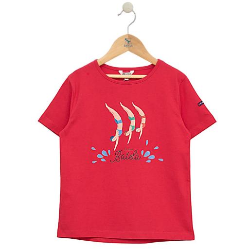 CAMISETA INFANTIL NADADORAS BATELA N1901 [1]