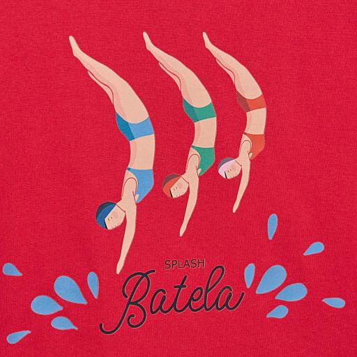 CAMISETA INFANTIL NADADORAS BATELA N1901 [2]