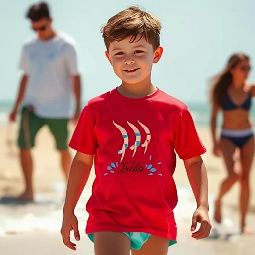 CAMISETA INFANTIL NADADORAS BATELA N1901
