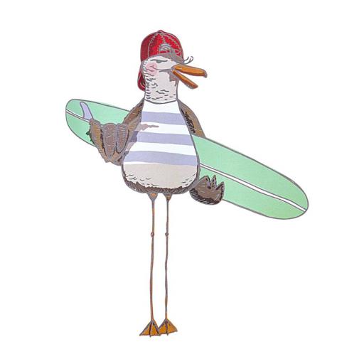 CAMISETA INFANTIL GAVIOTA SURFERA BATELA N1921 [3]
