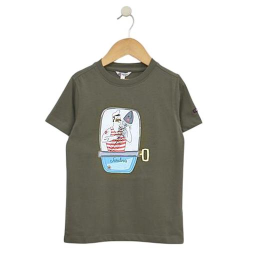 CAMISETA INFANTIL BATELA LATA MARINERA