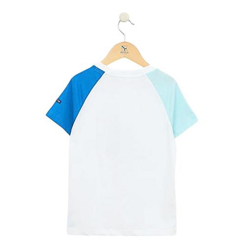 CAMISETA INFANTIL BATELA SURF BICOLOR [4]