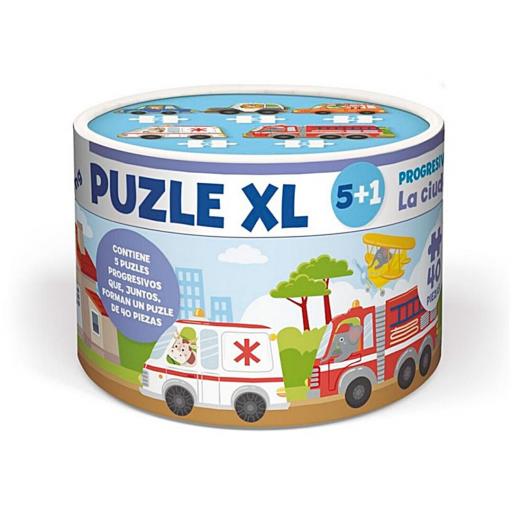 PUZZLE 40 PIEZAS LA CIUDAD /
