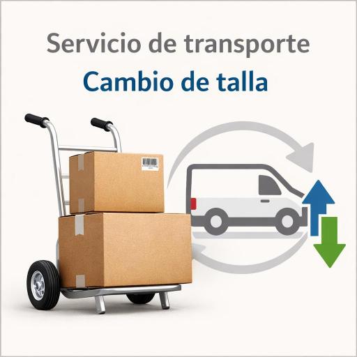 GASTOS DE CAMBIO DE TALLA/ TRANSPORTE
