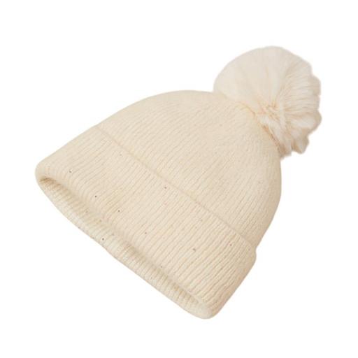 GORRO DE PUNTO CON POMPÓN [2]